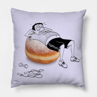 Donut - gym ball Pillow