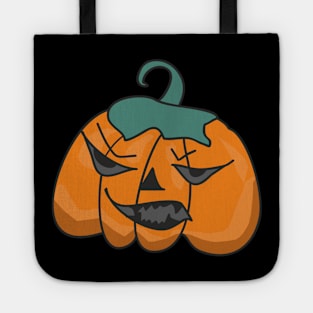 Halloween Pumpkin Face Tote