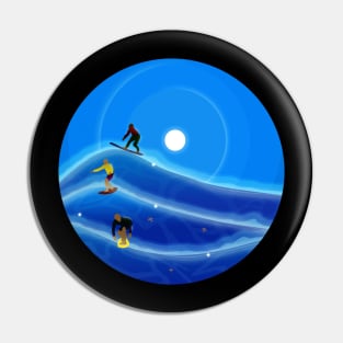 Surfing Pin