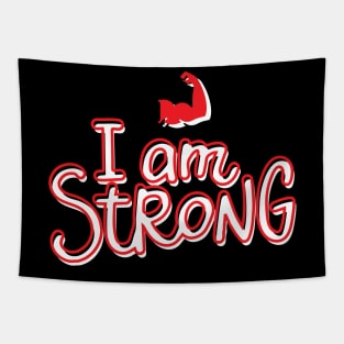 I am strong Tapestry