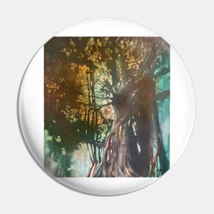 Florida Banyan Tree Pin