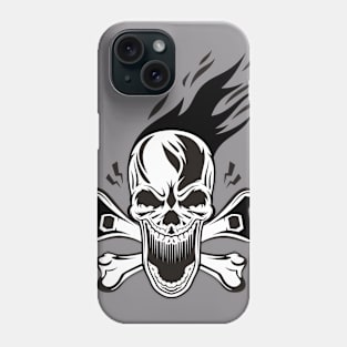 skull motor Phone Case