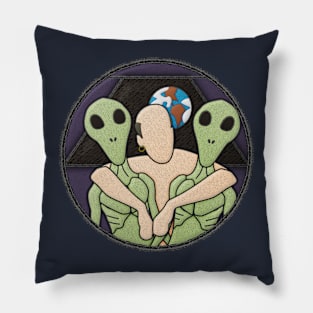 New Friends Midlife Merit Badges Pillow