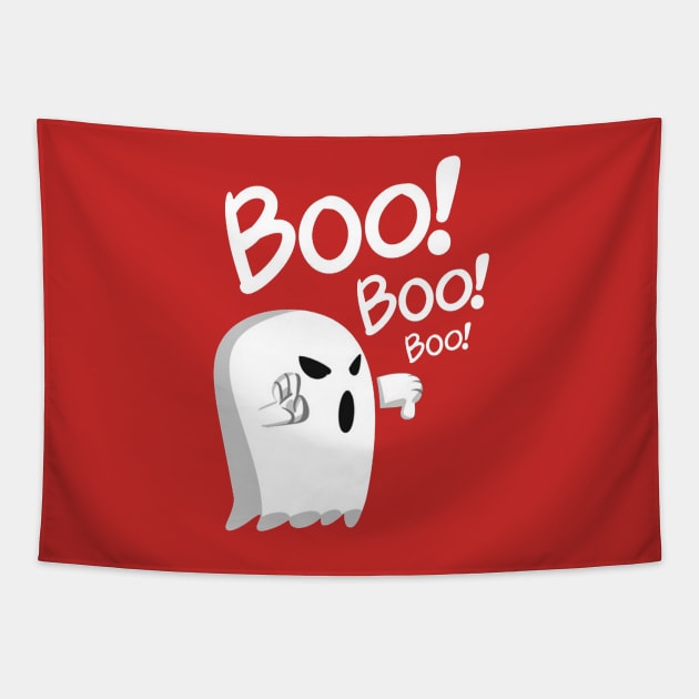 Ghost Boo Tapestry by Olien