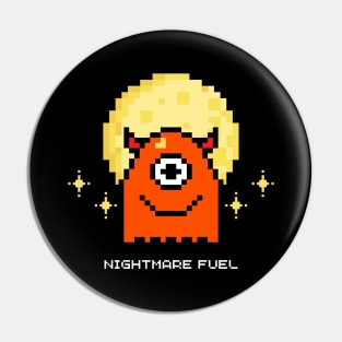 Pixel Nightmare: One-Eyed Menace Pin