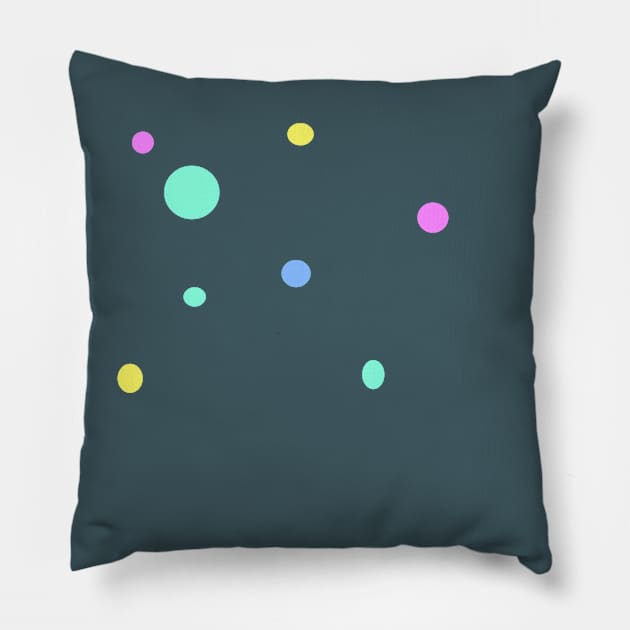 Spots Pillow by ripebloodorange