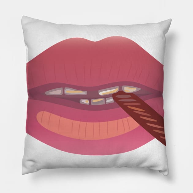 Smoking Pillow by HypatiaCreates