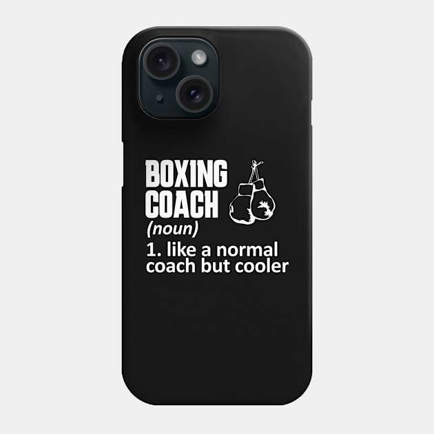 boxing coach Phone Case by Mandala Project
