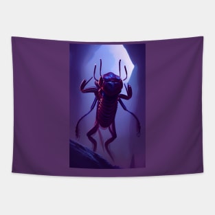 Alien bug Tapestry