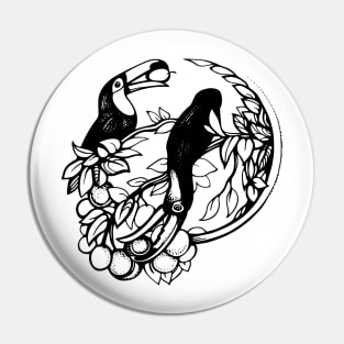 Toucans Pin