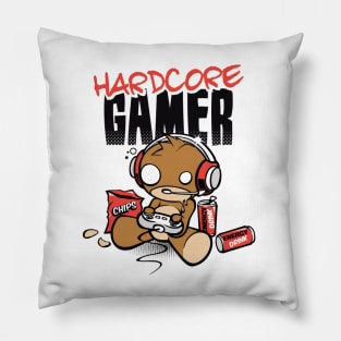 Hardcore Gamer Pillow