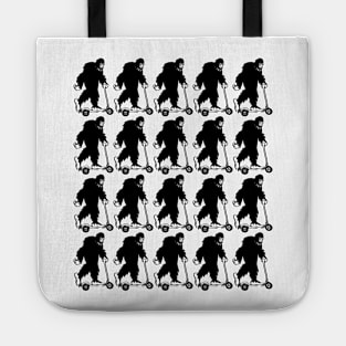 Bigfoot Silhouette Tote