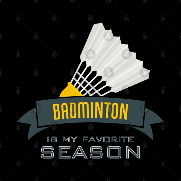 Shuttlecock Season: Badminton Design by Toonstruction