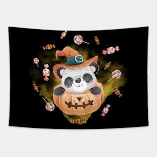 Halloween for Kids Candy Pumpkin Dinosaur Skull Spider Cute Cat Spooky Season Party Halloween For Babies Tapestry