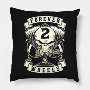 Forever 2 Wheels Pillow