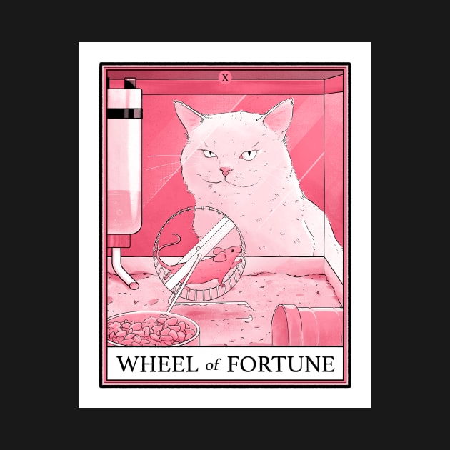 Wheel of Fortune Cat Tarot by B McCormick ART