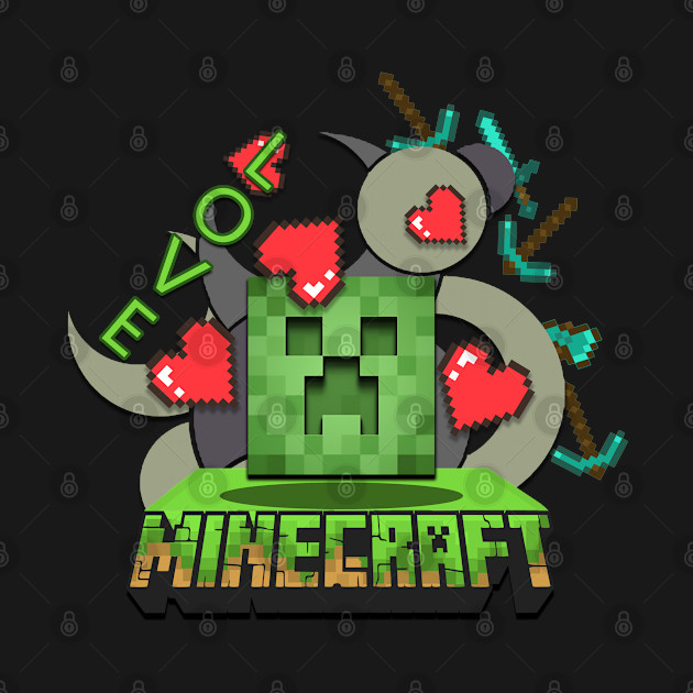 Disover MineLoveCraft - Minecraft - T-Shirt