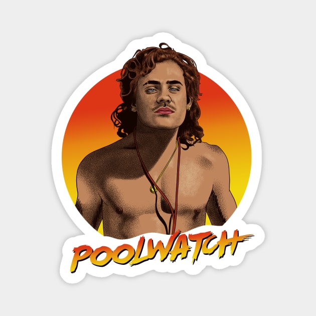 Poolwatch Magnet by Peter Katsanis Art