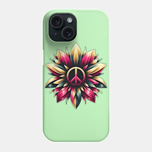 Peace Flower Phone Case