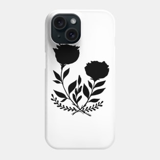 Black Roses Phone Case