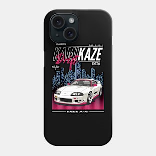 Japanese Supra JDM Synthwave Kamikaze Drift Phone Case