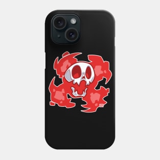 Flaming Skull Phone Case