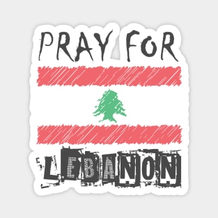 Pray for Lebanon Magnet