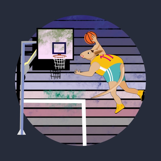 Basketball Kangaroo by momomoma