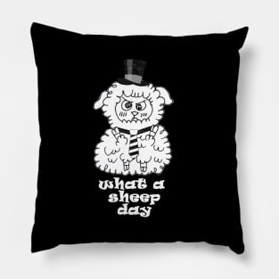 what a sheep day Pillow