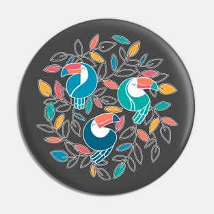 Retro Toucan Pin