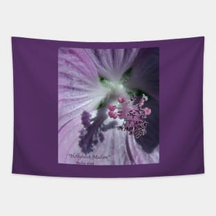 Hollyhock - Super Macro Tapestry