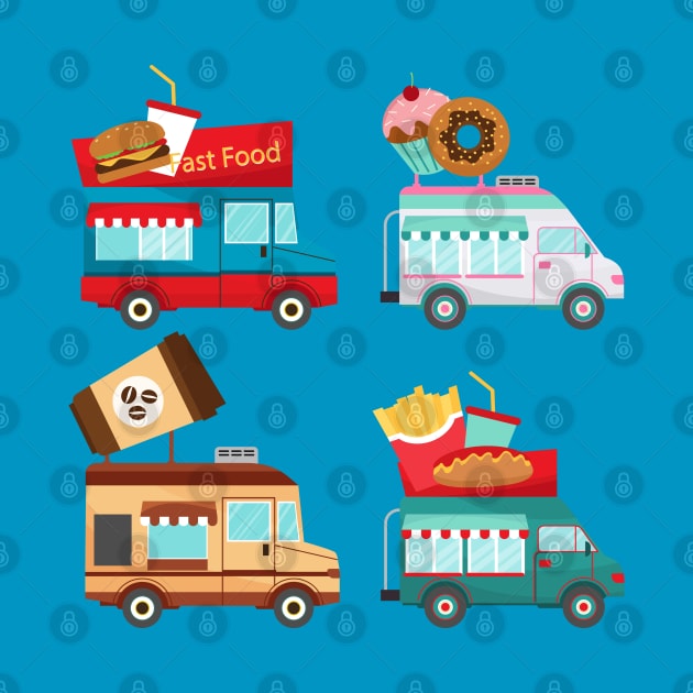 Food trucks Concept by Mako Design 