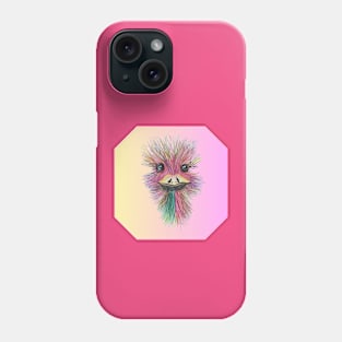 Rainbow Ostrich Phone Case