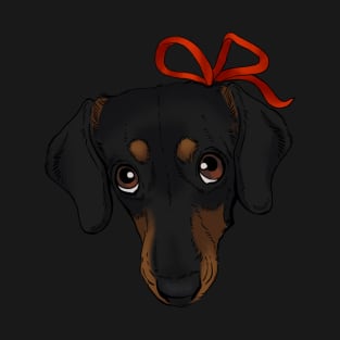 Puppy eyes daschund T-Shirt