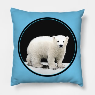 Polar Bear Cub Pillow