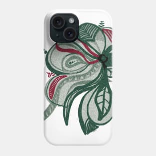 Flower red Phone Case