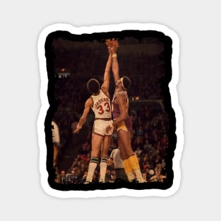 Wilt Chamberlain vs Kareem Abdul Jabbar, The Battle of The NBA Gods Magnet