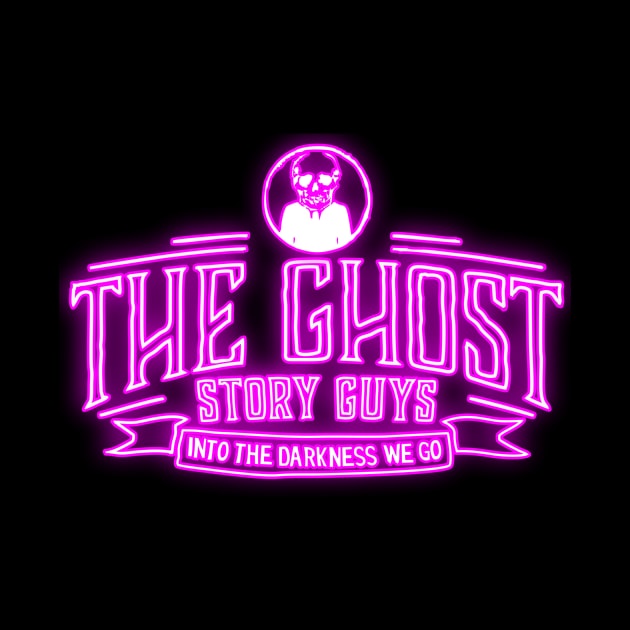 Pink Neon, Ghost Story Guys Classic Logo by The Ghost Story Guys Podcast