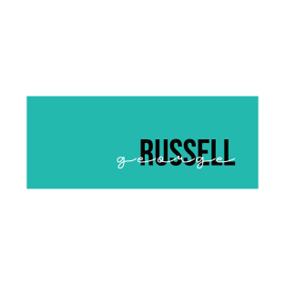 George Russell Driver Name - 2022 Season #5 T-Shirt