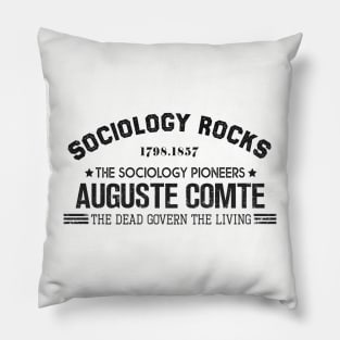 Sociology Rocks! Pillow