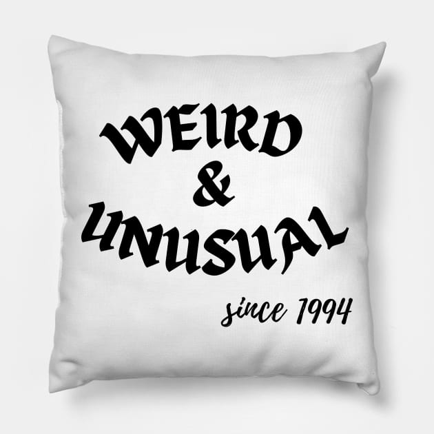 Weird and Unusual since 1994 - Black Pillow by Kahytal