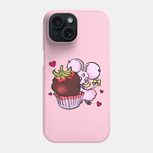 I draw pink pastel blanca with chocolate strawberry / sugar sugar rune Phone Case