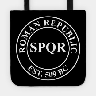 Roman Republic Founding SPQR 509 BC Tote