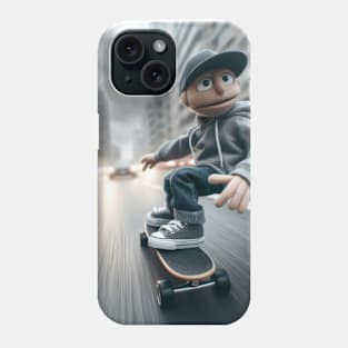 Skater puppet Phone Case