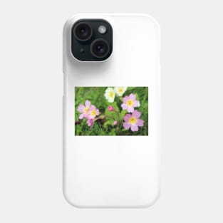 Pink and Yellow Primroses Phone Case