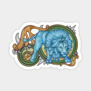 Leo Lion Magnet