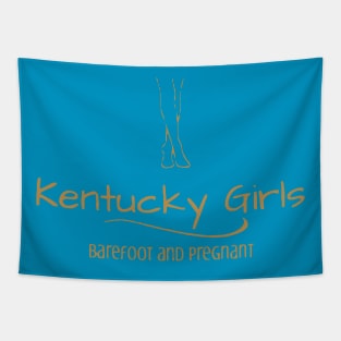 Barefoot, Pregnant, and Loving It in Kentucky Tapestry