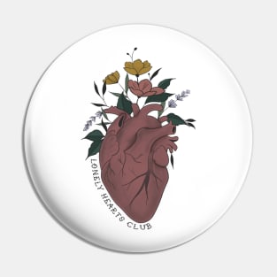 Lonely hearts (colour) Pin