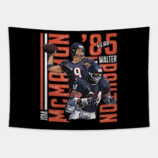 Jim Mcmahon Walter Payton Chicago Duo Tapestry