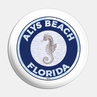 Alys Beach Florida Crab 30A 30 A Emerald Coast Walton County Pin